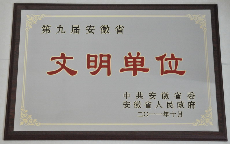 资质声誉 - 安徽尊龙凯时有限责任公司