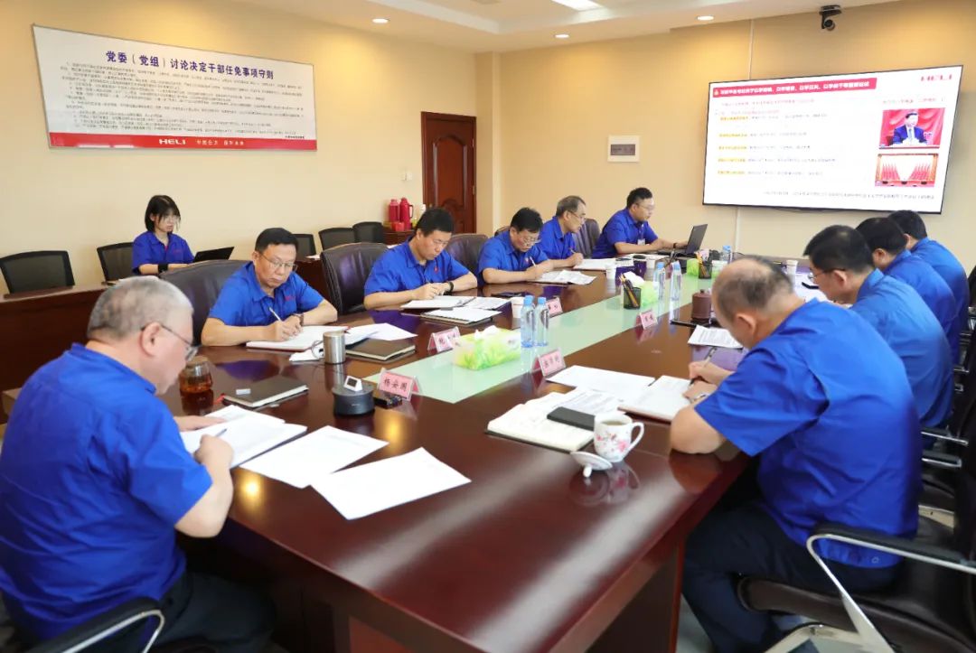 深化头脑熟悉 增强政治自觉——安徽尊龙凯时党委理论学习中心组召开主题教育专题民主生涯会会前集中学习 - 安徽尊龙凯时有限责任公司